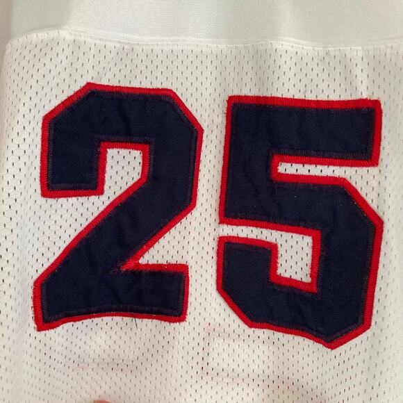 Y2K Eljay #25 Blue White Throwback NFL Jersey Sz 2XLT Oversize Football All Pro - Picture 12 of 15